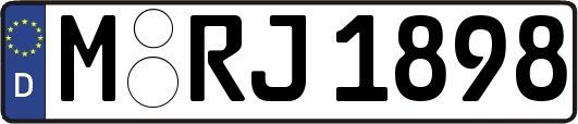 M-RJ1898