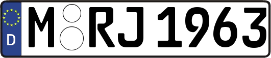 M-RJ1963