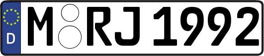 M-RJ1992