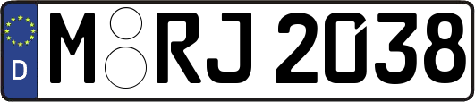 M-RJ2038
