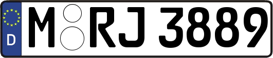 M-RJ3889