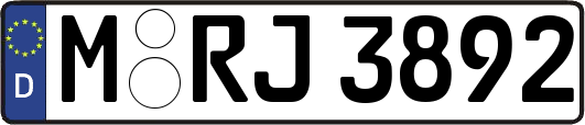 M-RJ3892