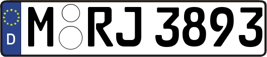 M-RJ3893