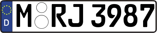 M-RJ3987
