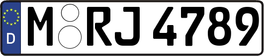 M-RJ4789