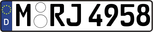 M-RJ4958