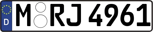 M-RJ4961