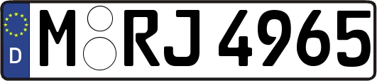 M-RJ4965