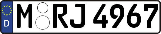 M-RJ4967
