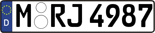 M-RJ4987