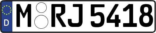 M-RJ5418