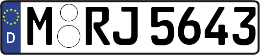M-RJ5643