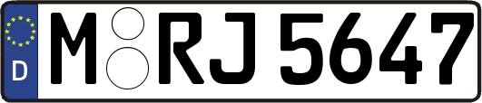 M-RJ5647
