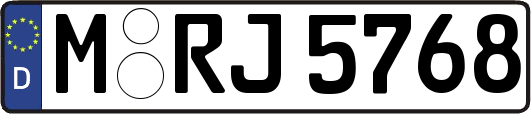 M-RJ5768