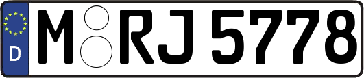 M-RJ5778