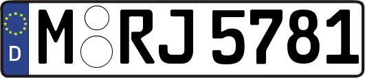 M-RJ5781
