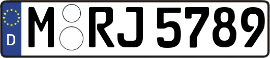 M-RJ5789