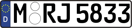 M-RJ5833