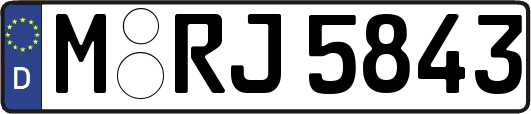M-RJ5843