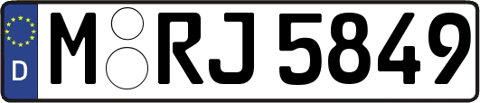 M-RJ5849