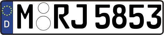 M-RJ5853
