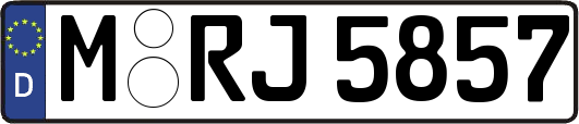 M-RJ5857