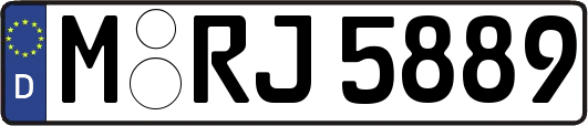 M-RJ5889