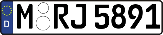 M-RJ5891