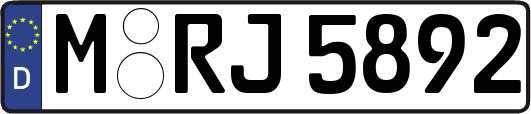 M-RJ5892
