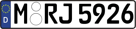 M-RJ5926