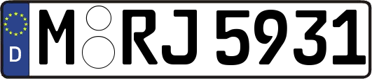 M-RJ5931
