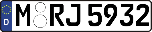 M-RJ5932