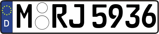 M-RJ5936