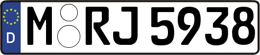 M-RJ5938