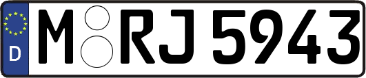 M-RJ5943