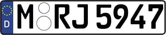 M-RJ5947