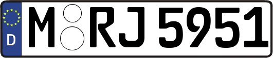 M-RJ5951