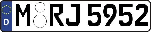 M-RJ5952