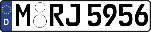 M-RJ5956