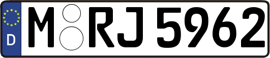 M-RJ5962