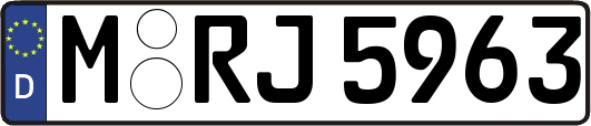 M-RJ5963
