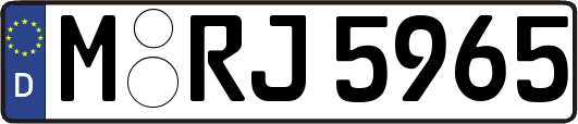 M-RJ5965