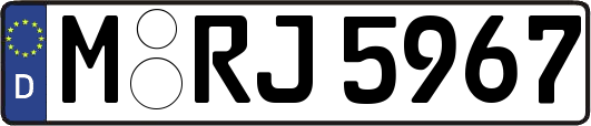 M-RJ5967