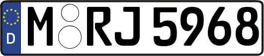 M-RJ5968