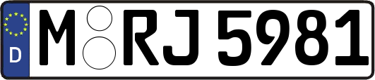M-RJ5981