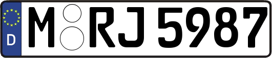 M-RJ5987