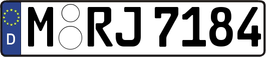 M-RJ7184