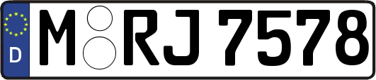M-RJ7578