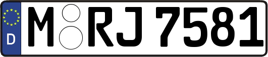 M-RJ7581