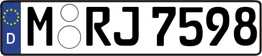 M-RJ7598